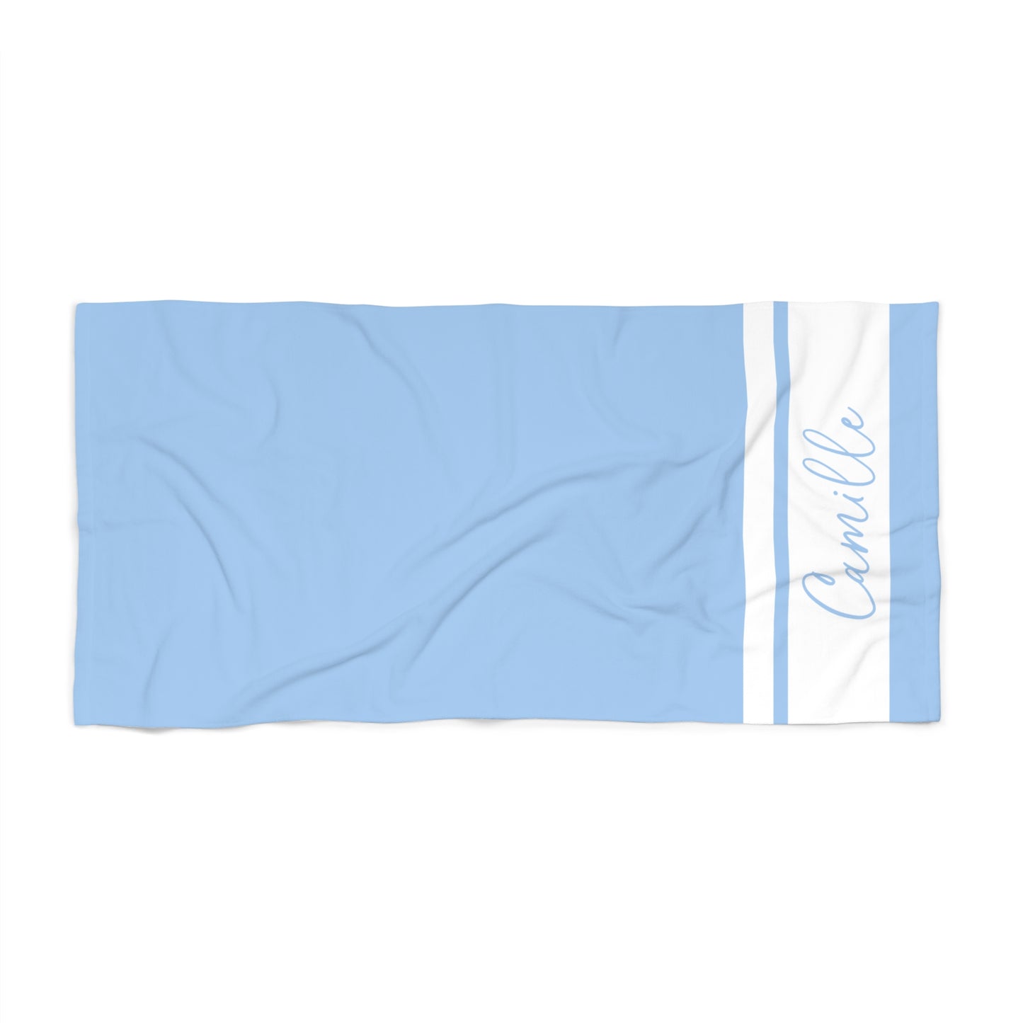 Custom Solid Beach Towel