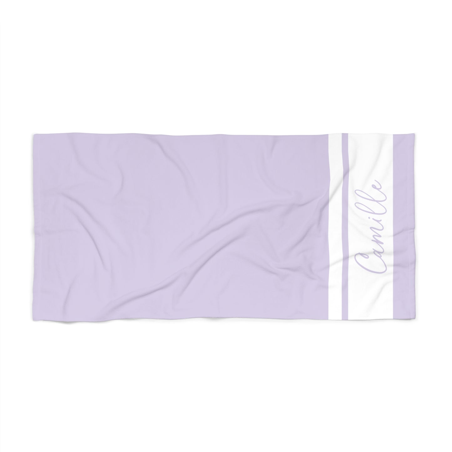 Custom Solid Beach Towel