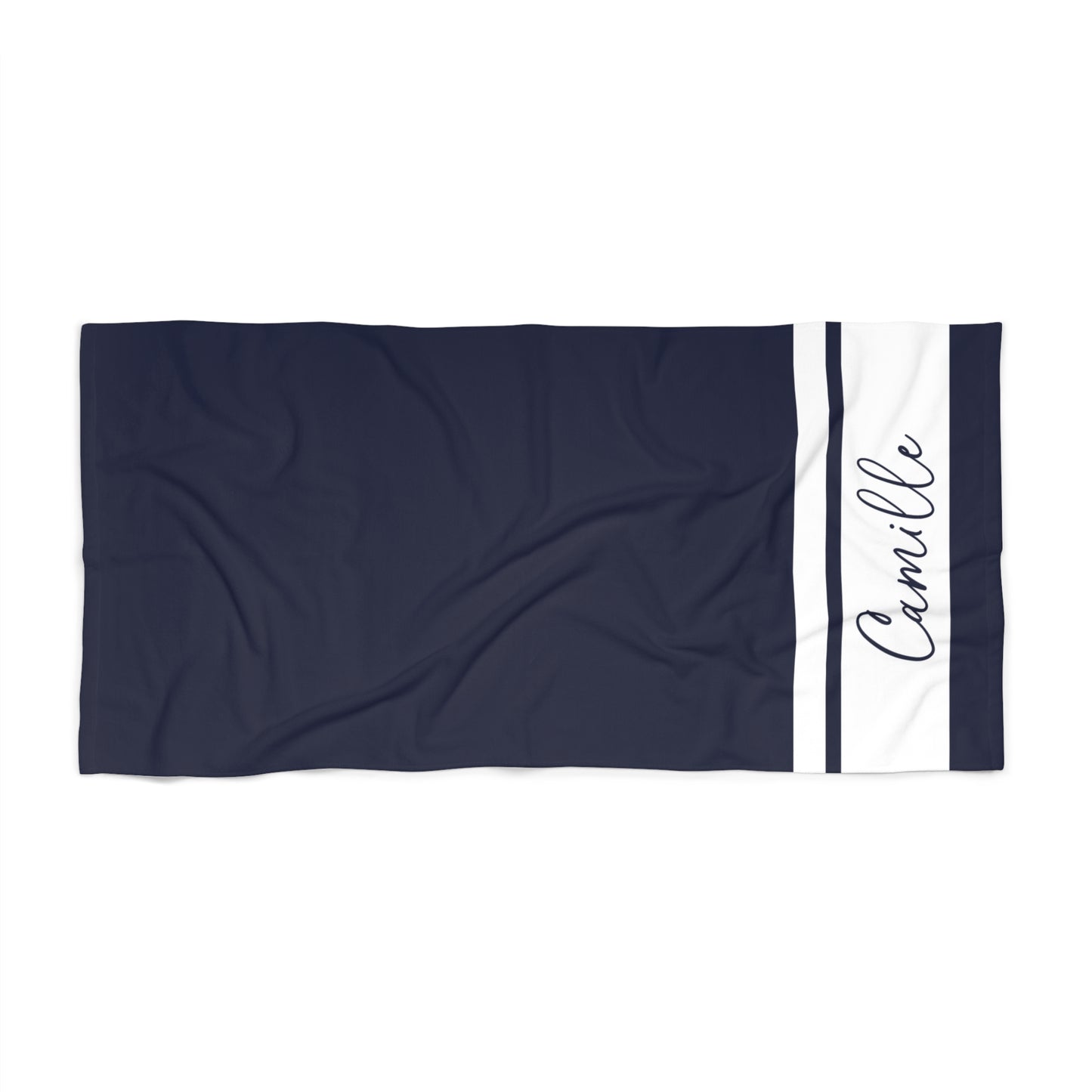 Custom Solid Beach Towel