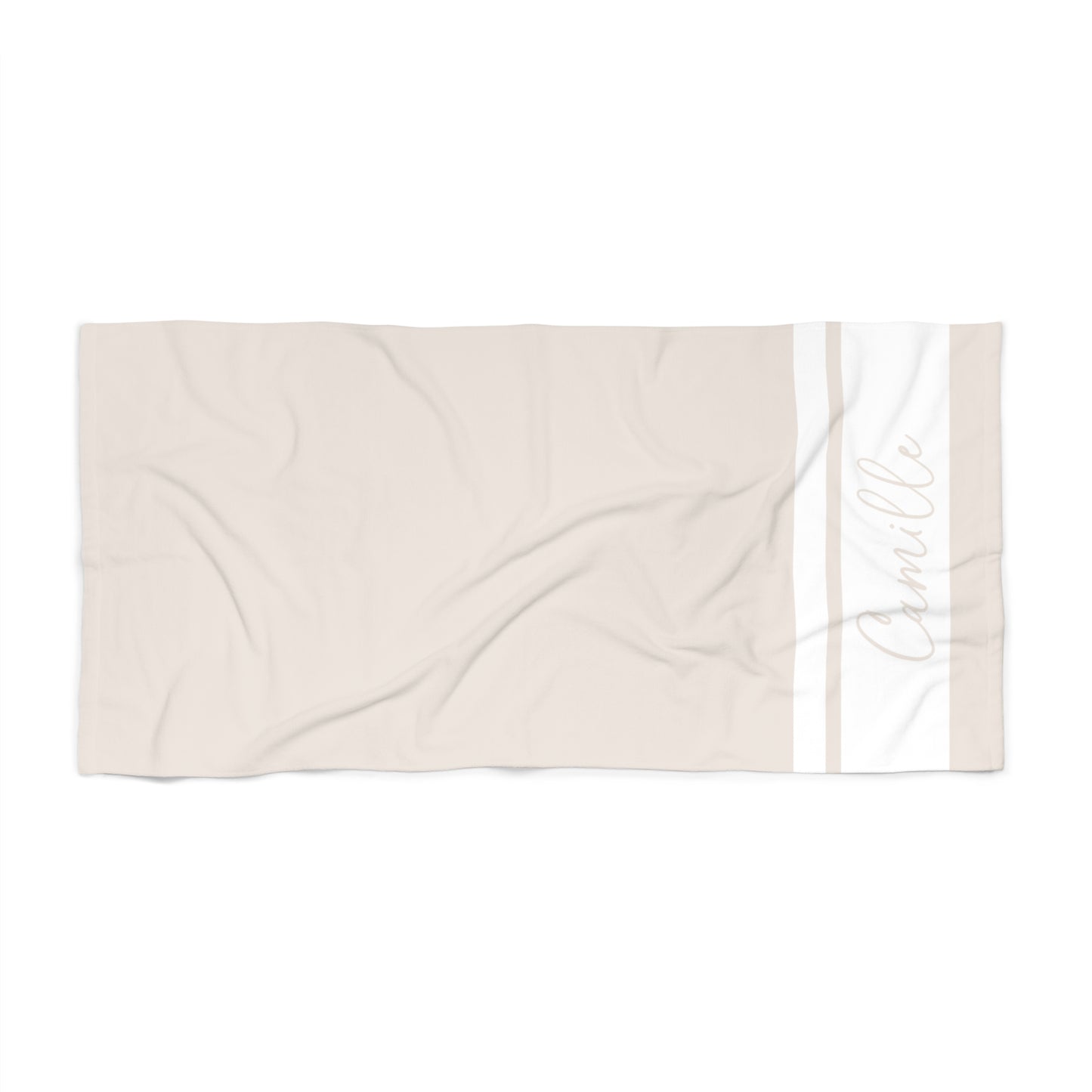 Custom Solid Beach Towel