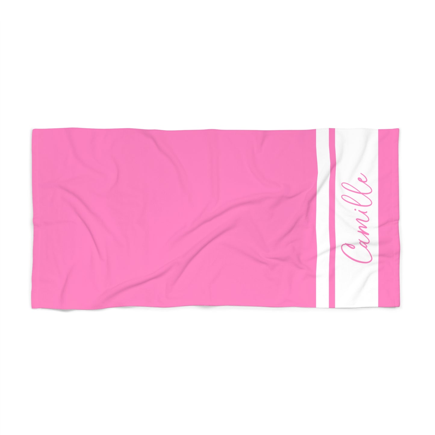 Custom Solid Beach Towel
