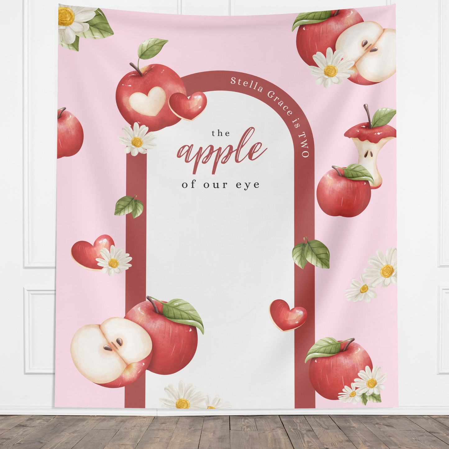 Apple of Our Eye Custom Banner