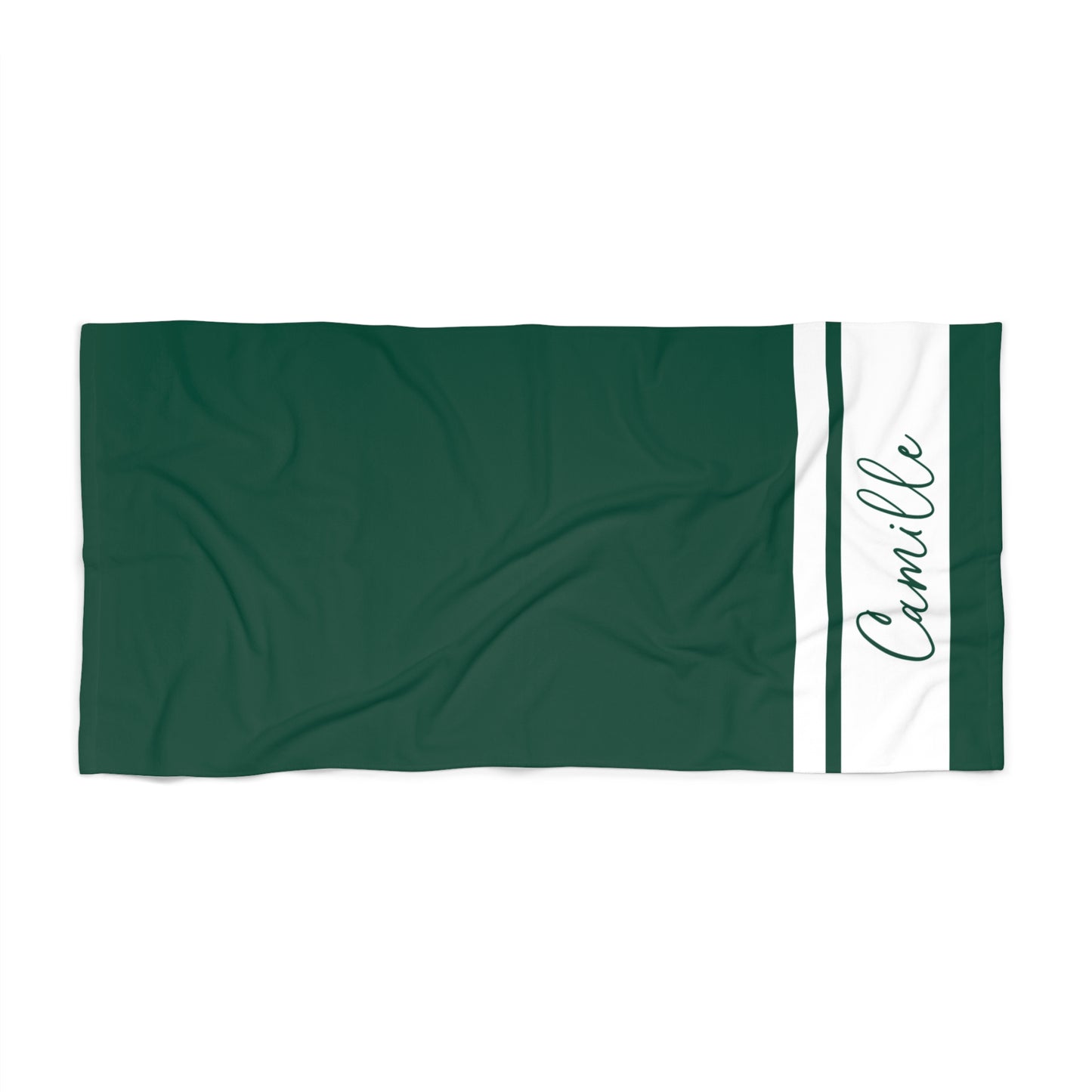 Custom Solid Beach Towel