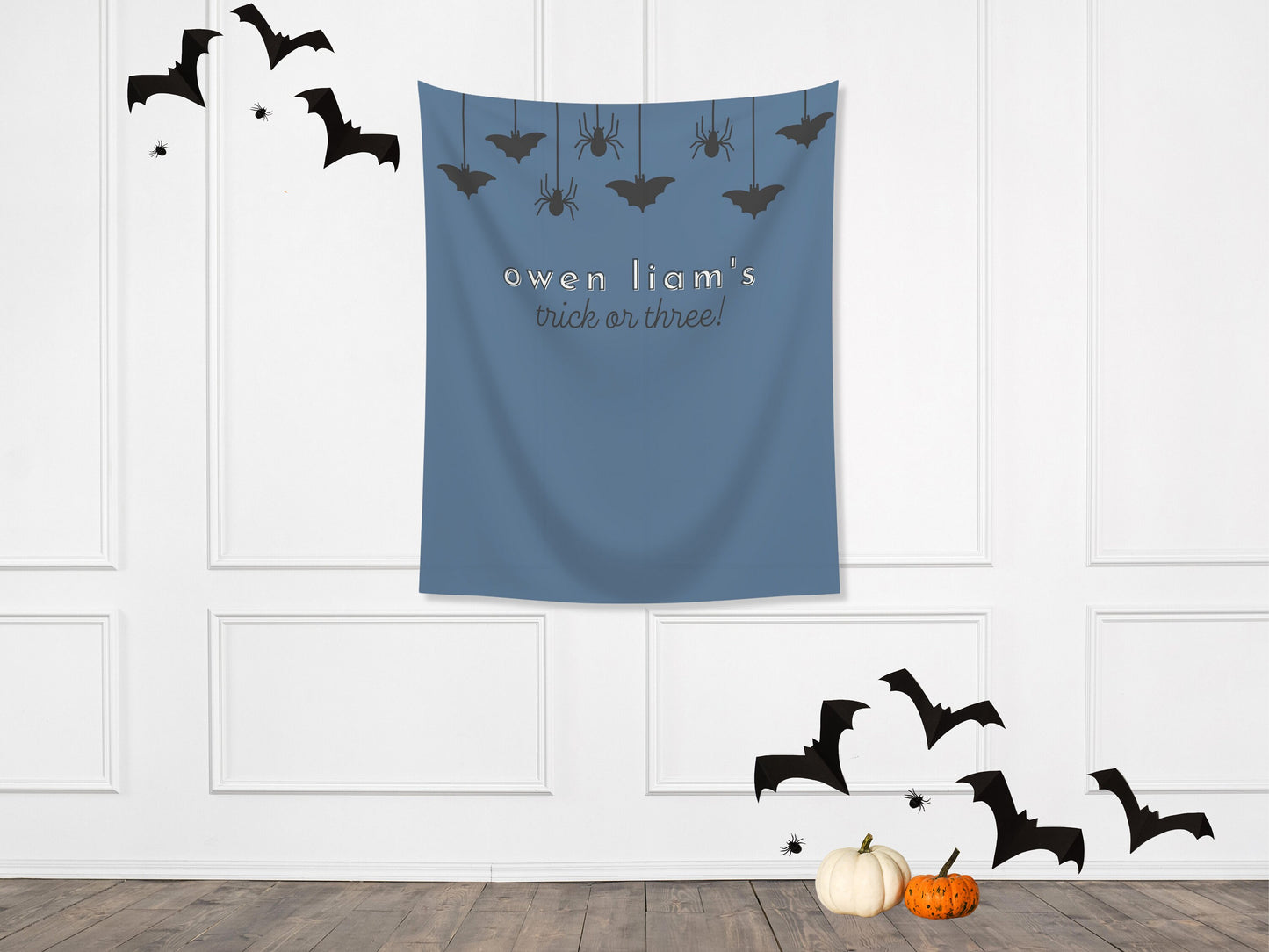 Completely Customizable Halloween Spooktacular Party Banner | Baby Shower, Birthday or Halloween Party Backdrop | Little Boo | Spooky One
