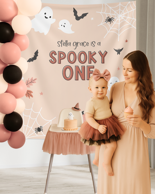 A Girly Fall “Spooky One” Birthday Party on a Budget (Under $500!)
