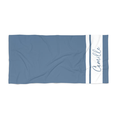 Custom Solid Beach Towel