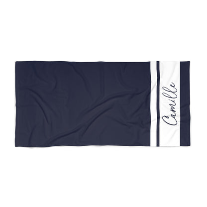 Custom Solid Beach Towel