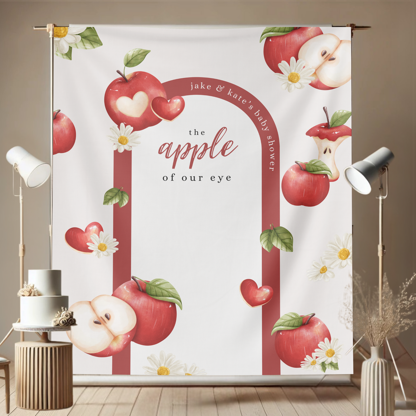 Apple of Our Eye Custom Banner