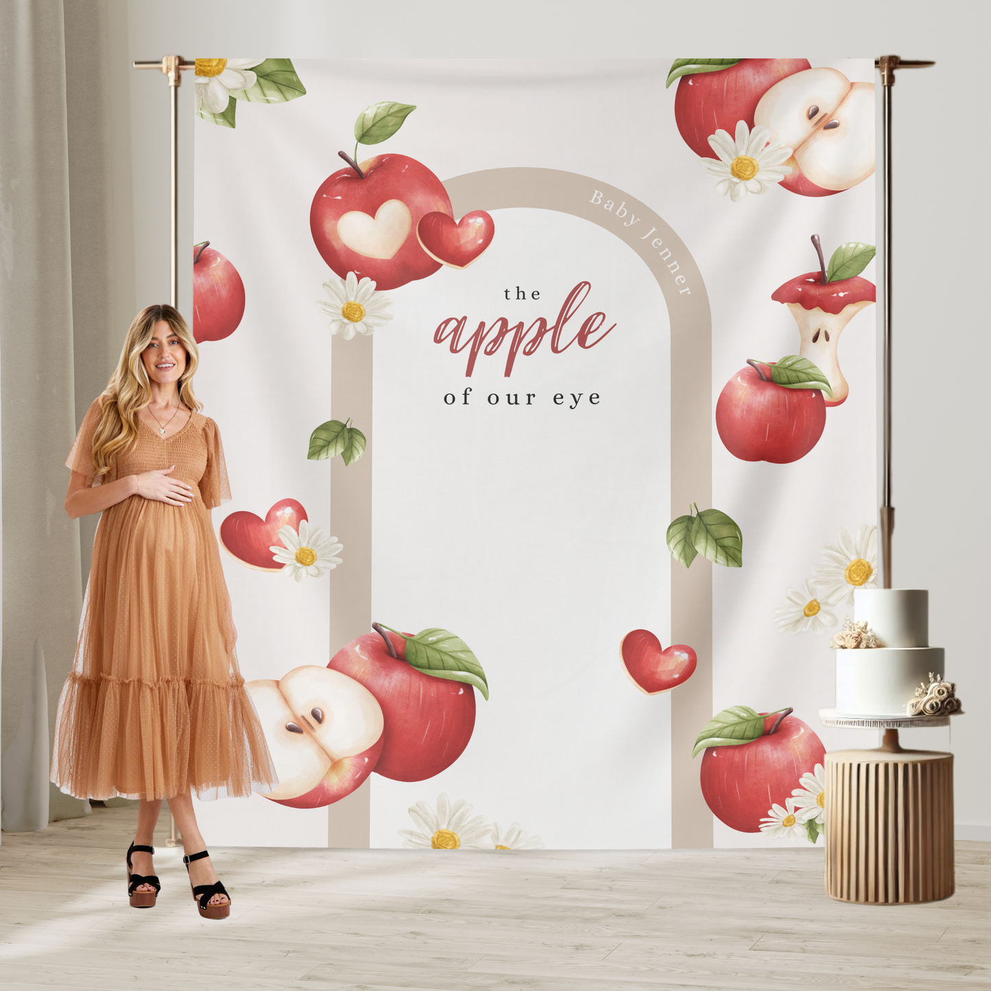 Apple of Our Eye Custom Banner