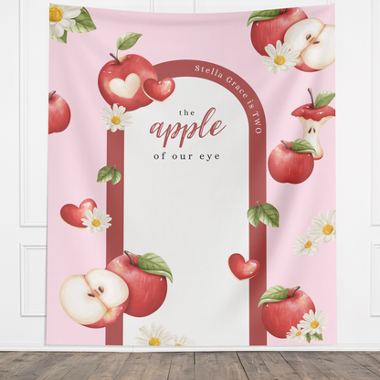 Apple of Our Eye Custom Banner