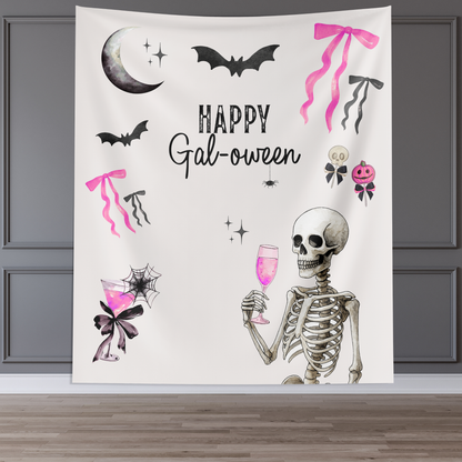 Bows & Bubbles Halloween Party Banner