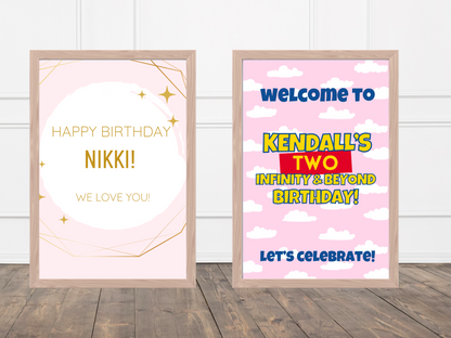 Custom Sign Designed For You