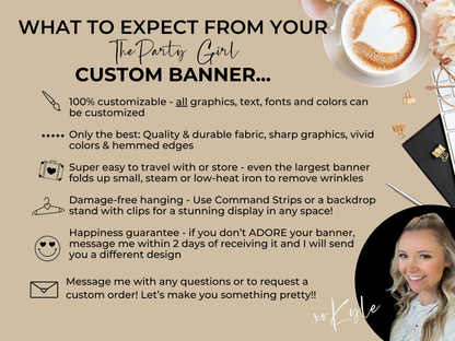 Bows & Bubbles Halloween Party Banner