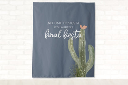 Cactus Love Final Fiesta Bachelorette Party Banner