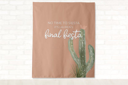 Cactus Love Final Fiesta Bachelorette Party Banner