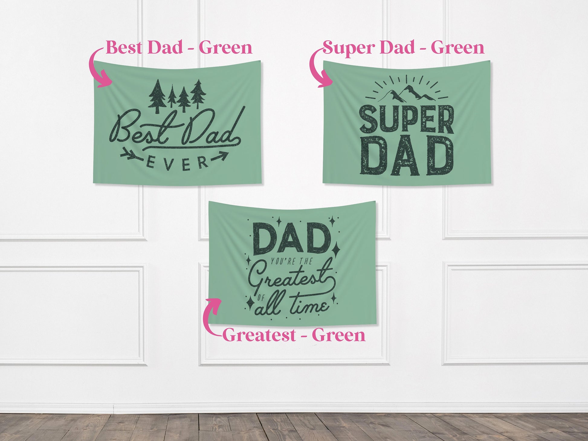 Father's Day Adventure Fabric Banner Father's Day Gift | Backdrop for Father's Day BBQ or Party