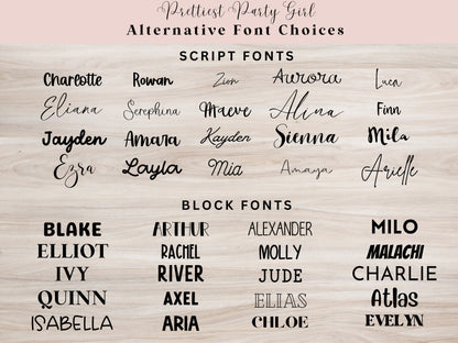 Arch Custom Text Party Banner| Personalized Arch Backdrop Retro Boho Bachelorette, Baby Shower and Birthday Party | Custom Name Banner