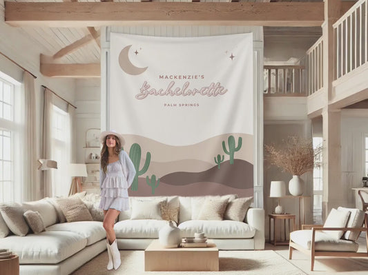 Custom Text Desert Bachelorette Party Décor, Scottsdale Before the Veil Balloons, Cactus Theme Bridal, Bachelorette Favors, Final Fiesta