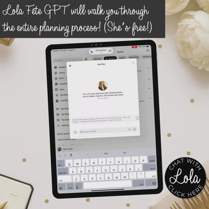 All-in-One Party Planner Workbook (PDF + Canva)