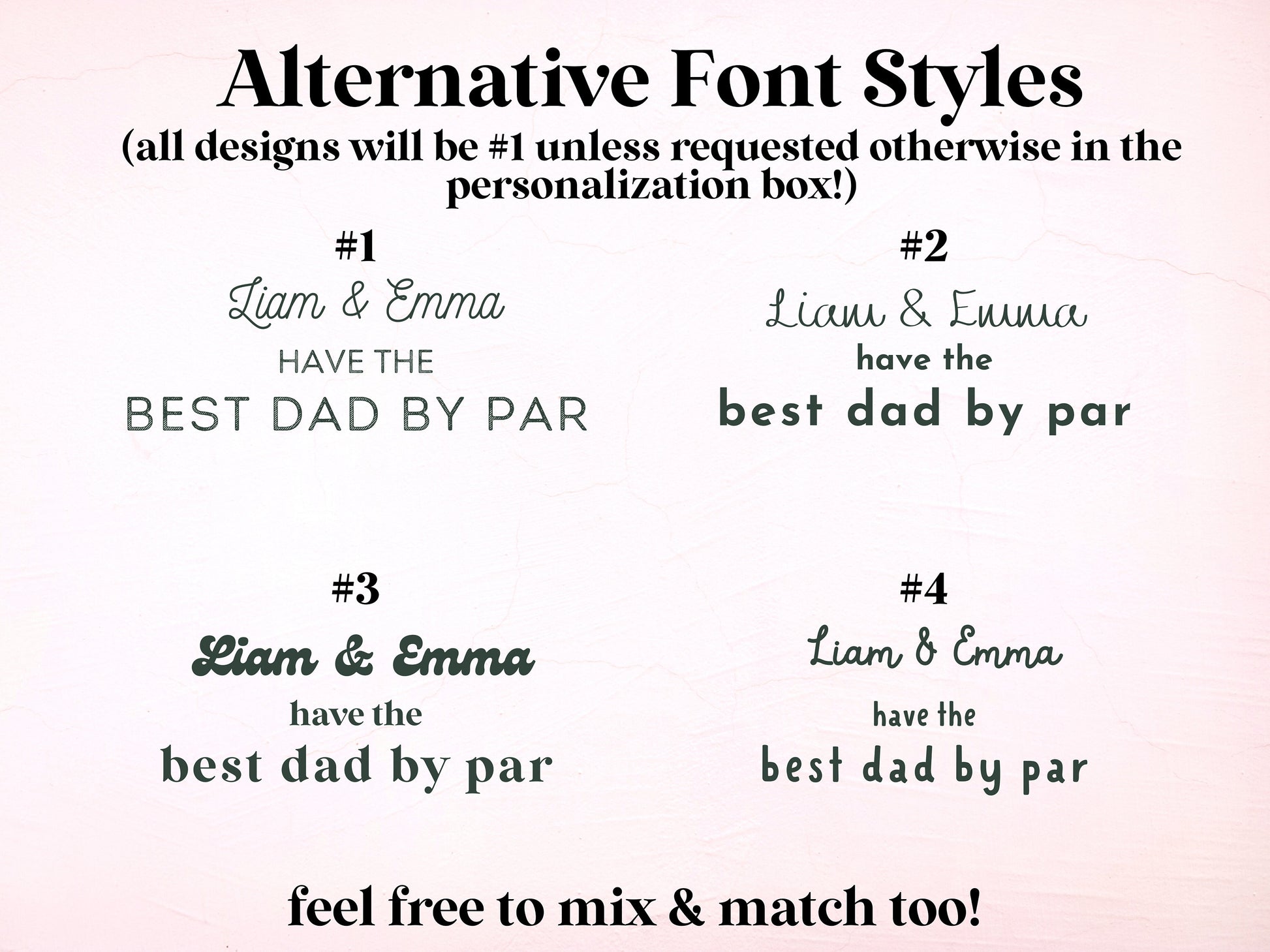 Best Dad By Par Customizable Fabric Banner Father's Day Golf Gift | Personalized Kid's Names Banner | Backdrop for Father's Day BBQ or Party